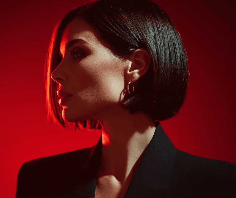 Elegant Profile Portrait