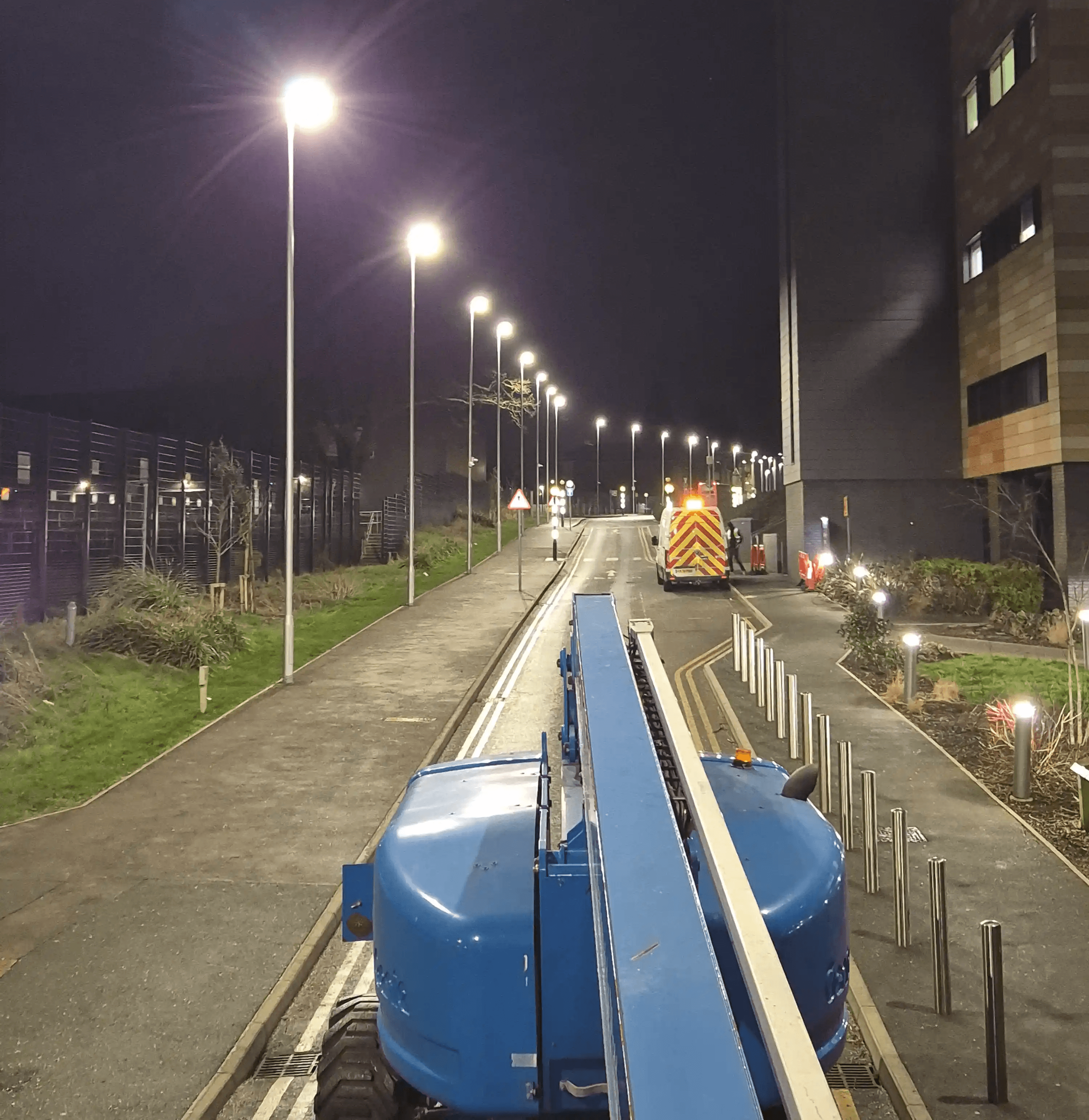 NHS Hospital – Street Lighting Upgrade