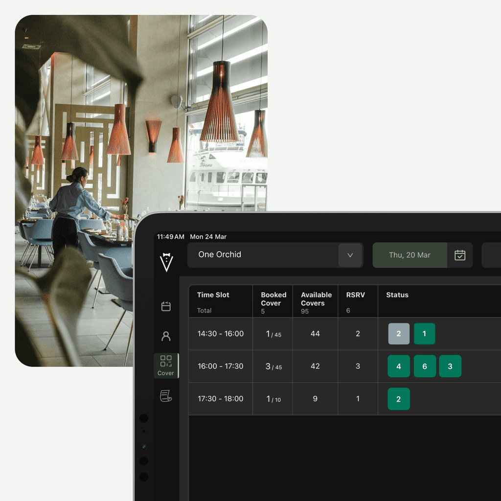 Restaurant Table Management & Seating Software | Servme