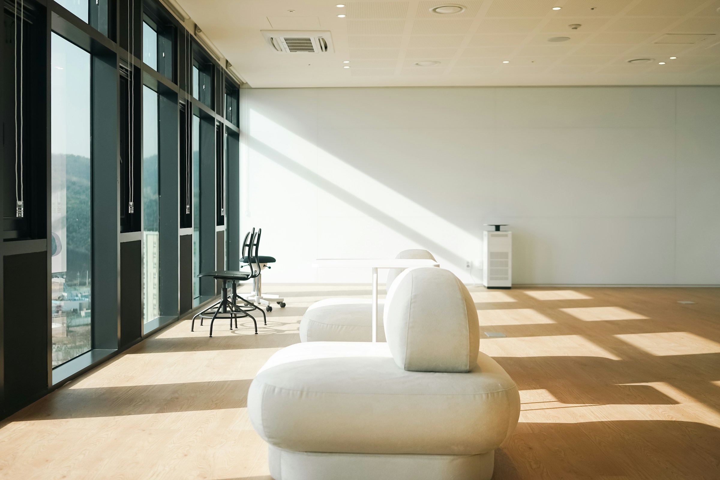 Bright treatment room