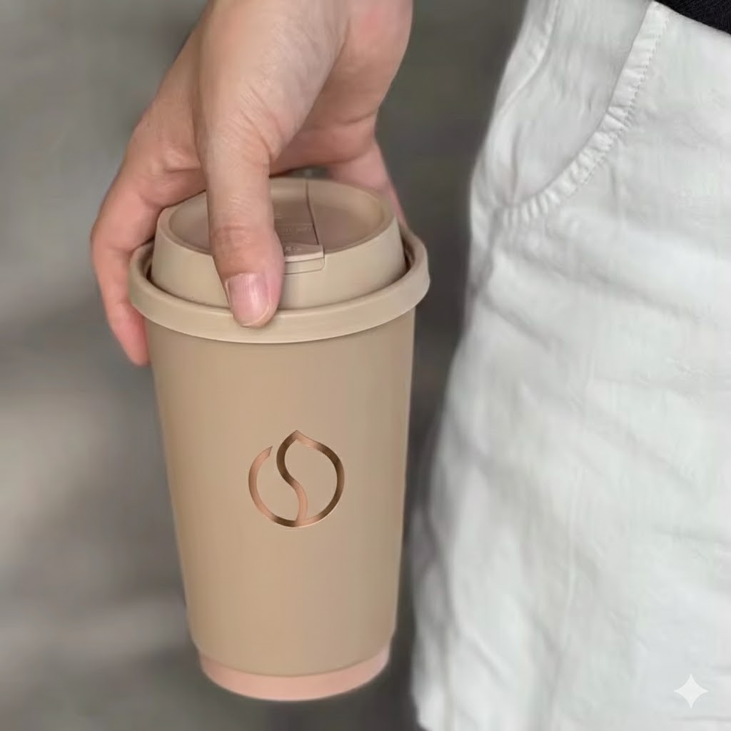 a brown leather chair sitting in front of a window