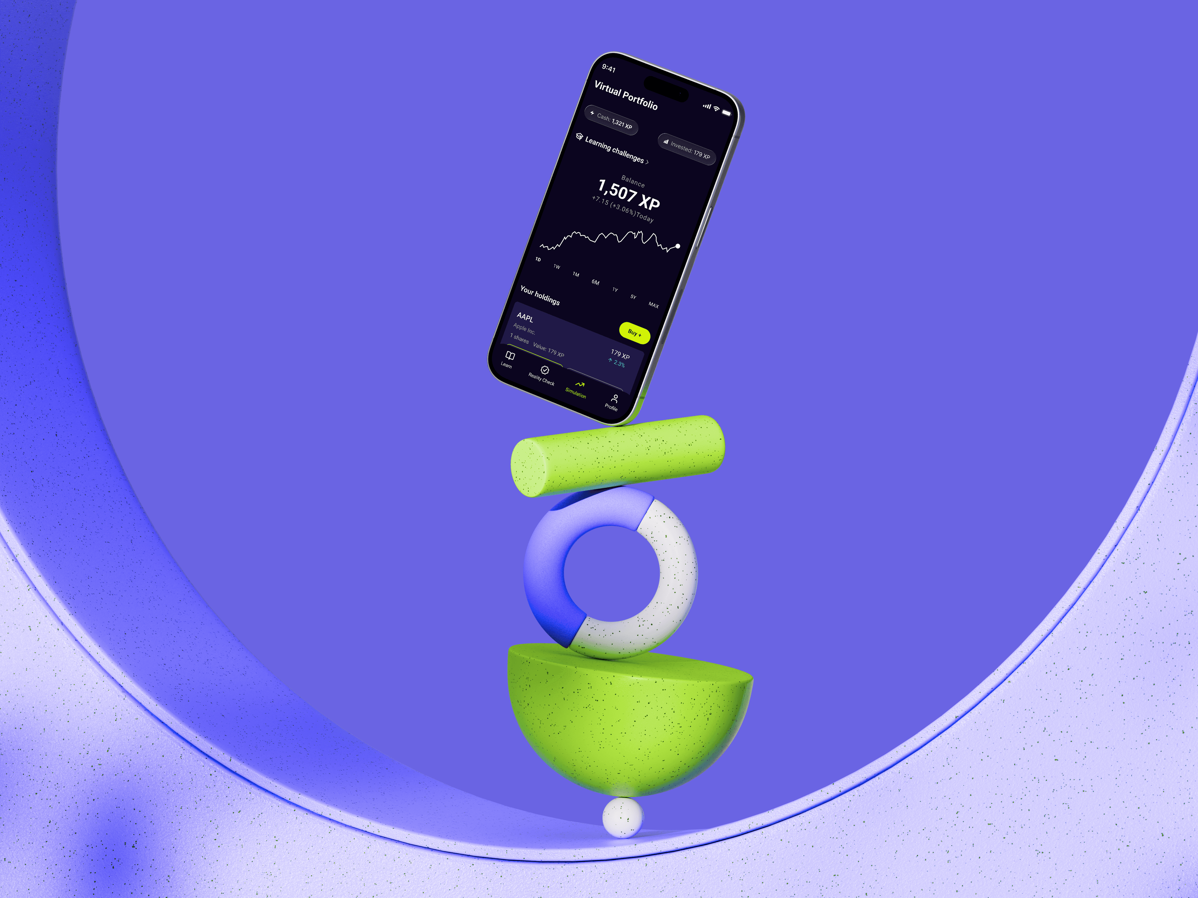 Mockup of 12Signs website on a MacBook, featuring bold tarot card illustrations — designed by Lunatique Studio, set against a clear blue sky