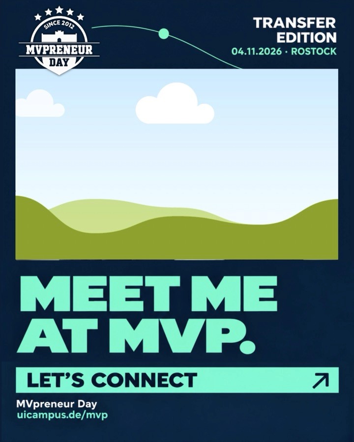 Vorschau der Post-Vorlage „Meet me at MVP“