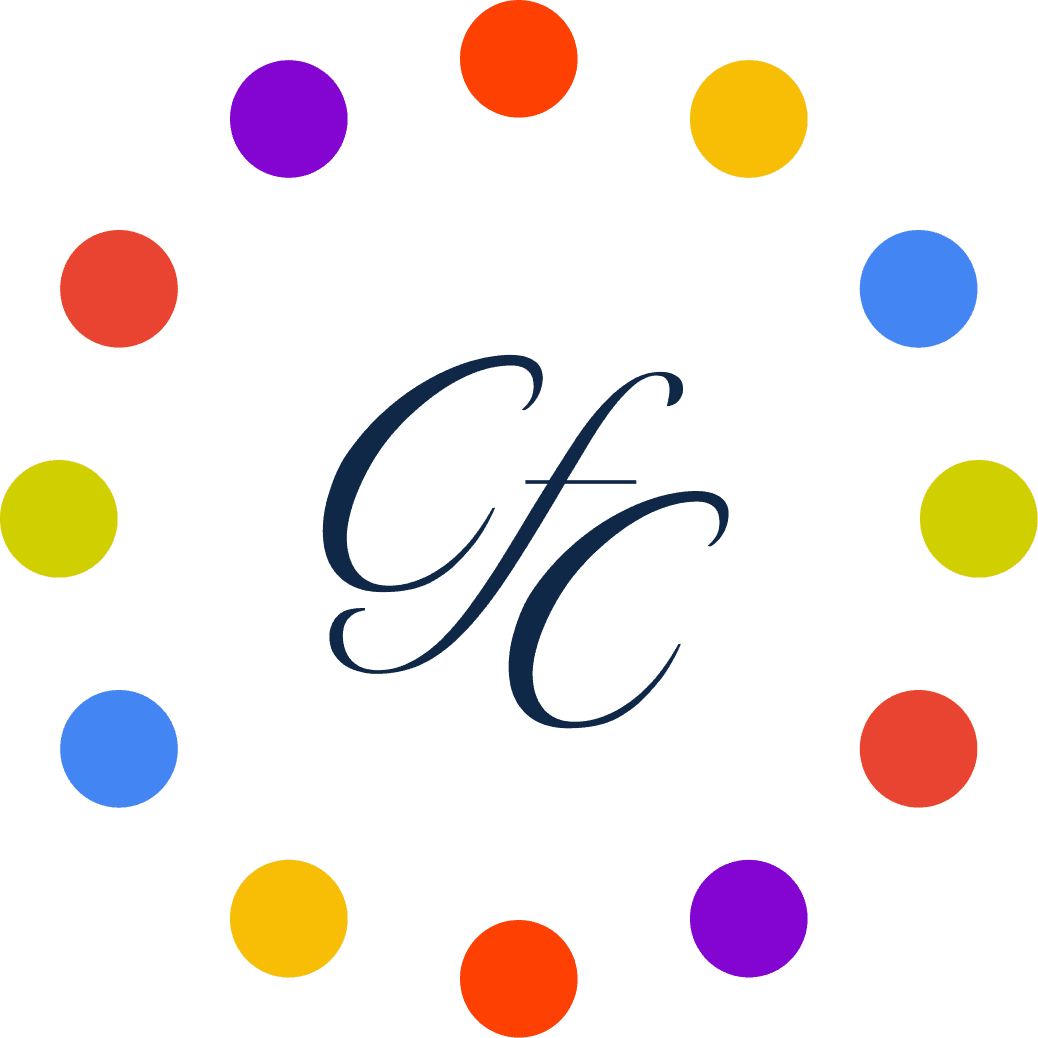 Colour for Confidence brandmark