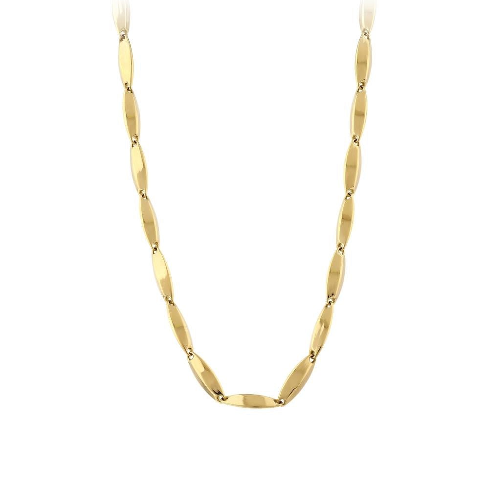 Assos Pırlanta 14 Ayar Altın Erkek Zincir Kolye 60 cm