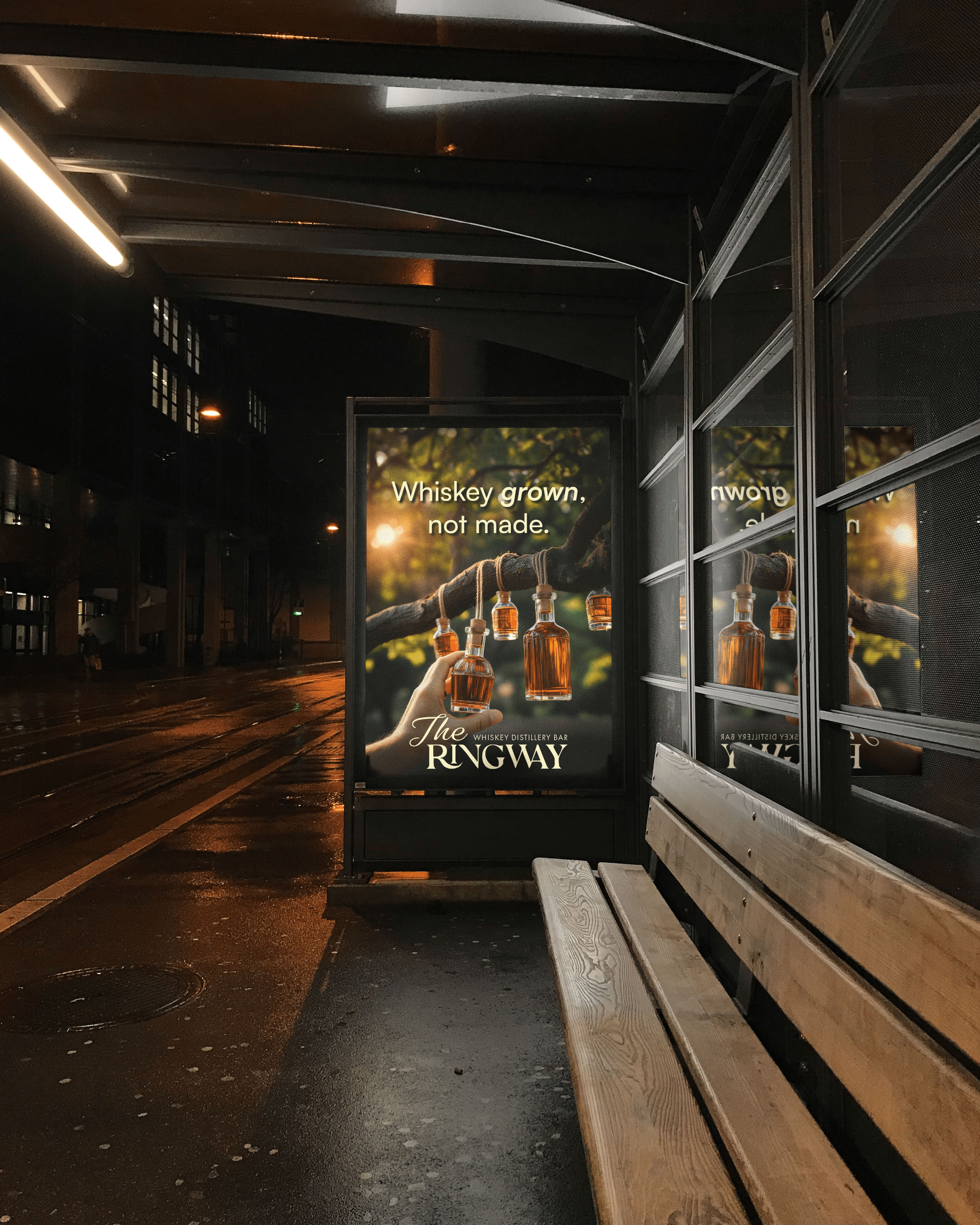 The Ringway Bus Stop Poster