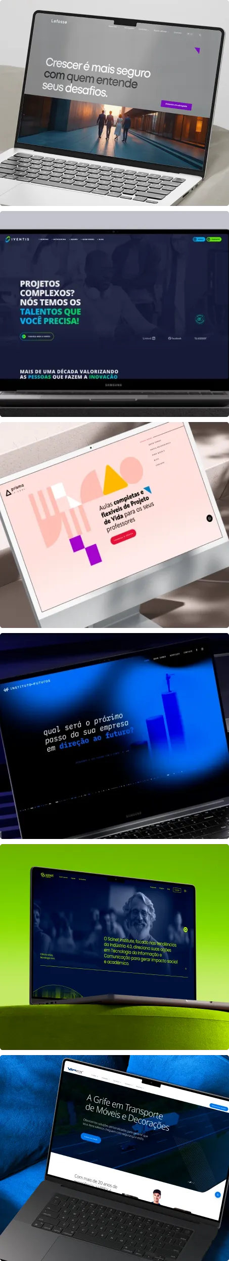 Projeto de website desenvolvido pela Via