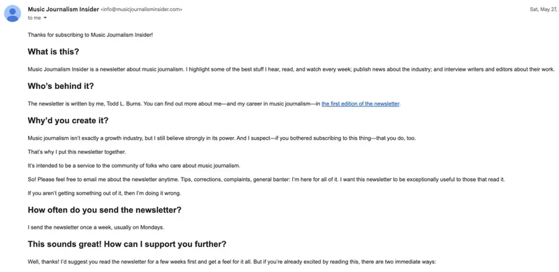 Music_Journalism_Insider_website_welcome_message_example