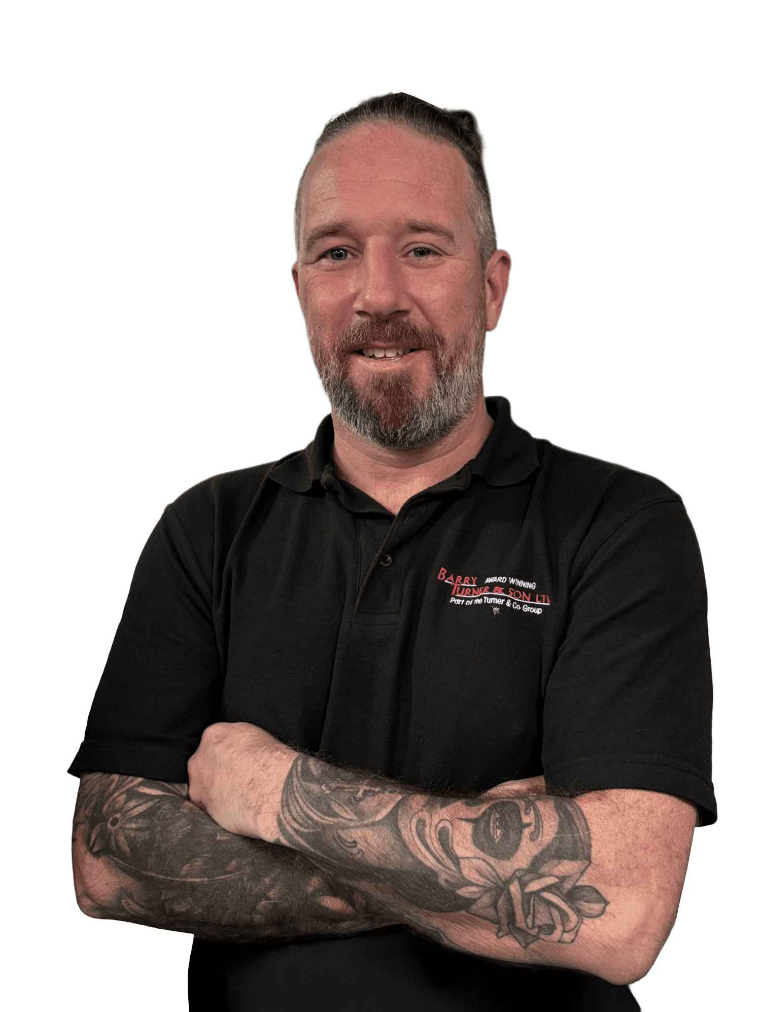 Profile image of Andrew Dormer with his arms closed.