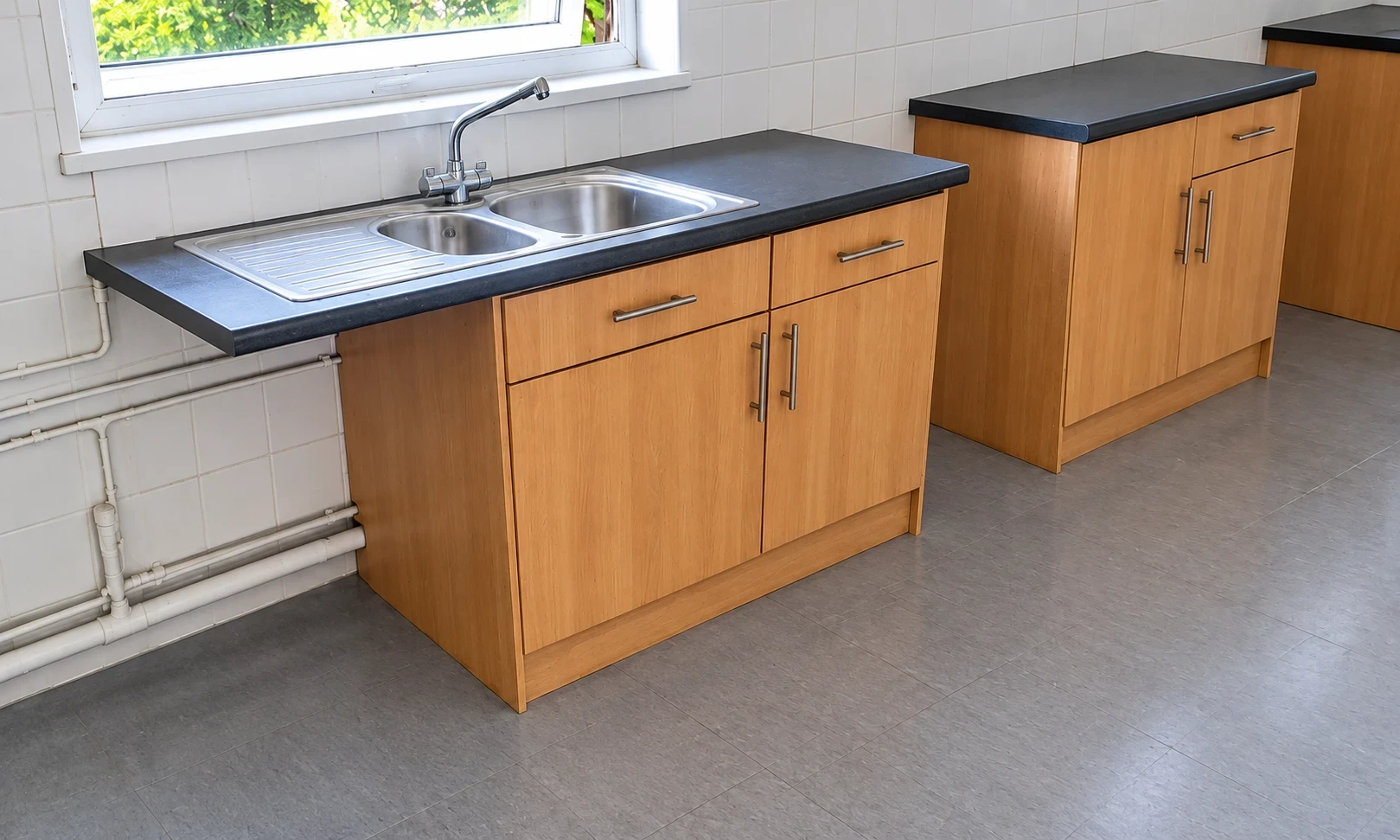Kitchen after cleaning