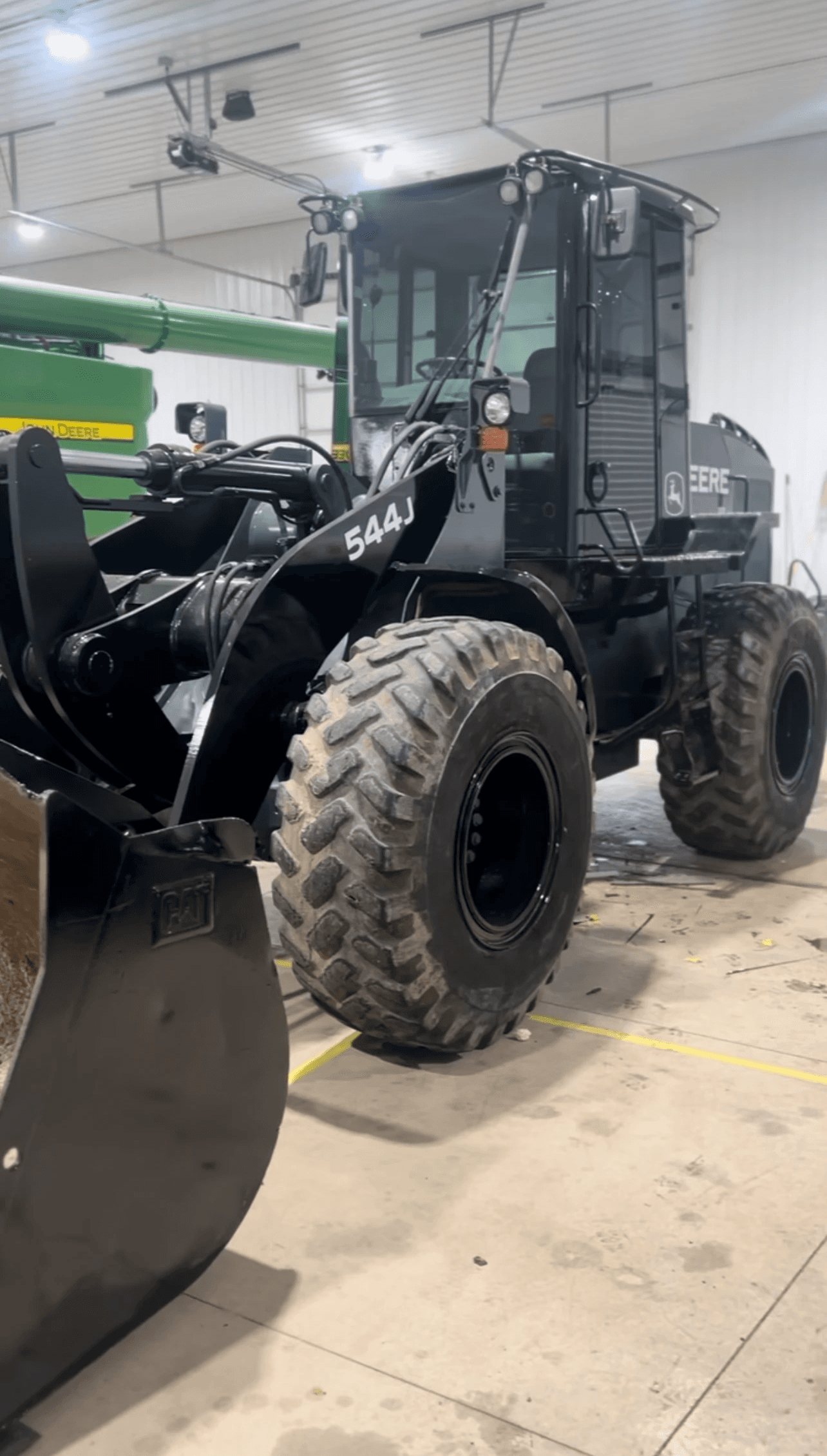 Rochester Mobile Sandblasting & Painting Bull Dozer