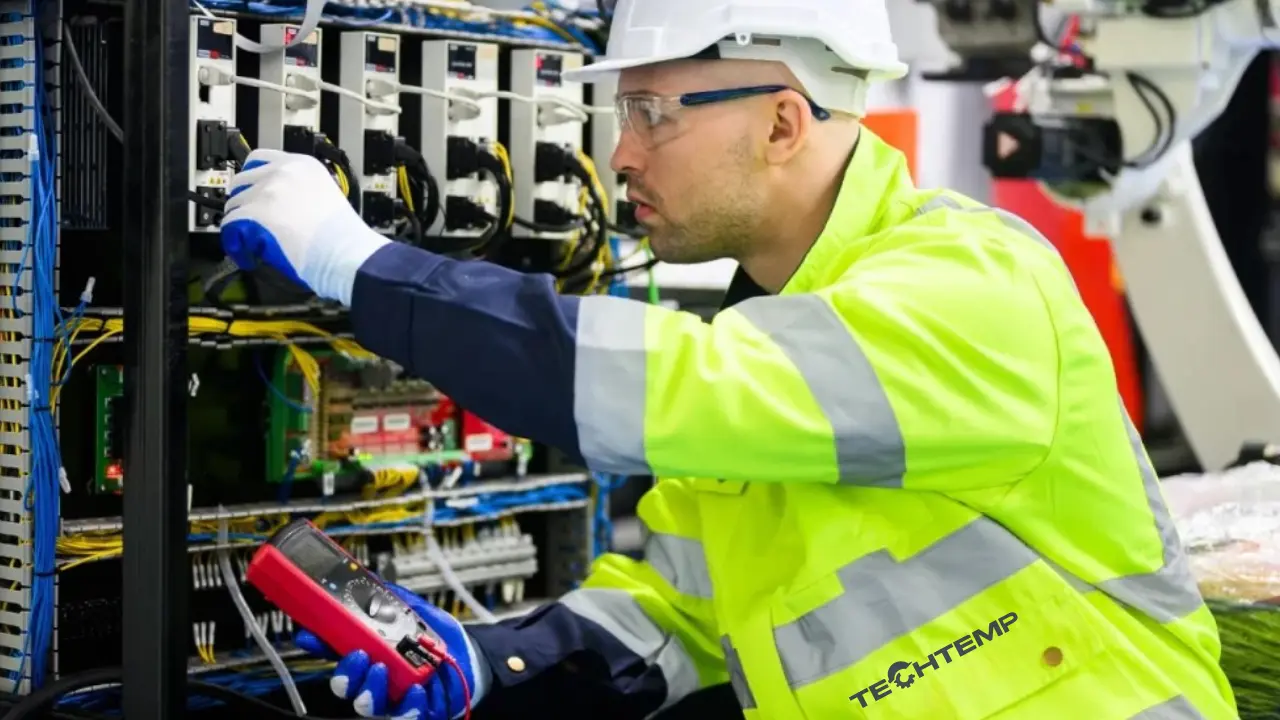 rekruttering og kvalifikationskontrol til indkvartering og arbejdsudstyr.