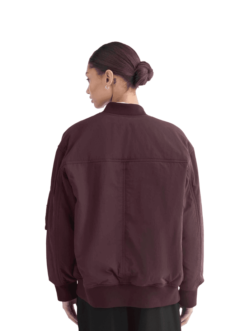 Everlane Women's ReNew Oversized Puffer Bomber