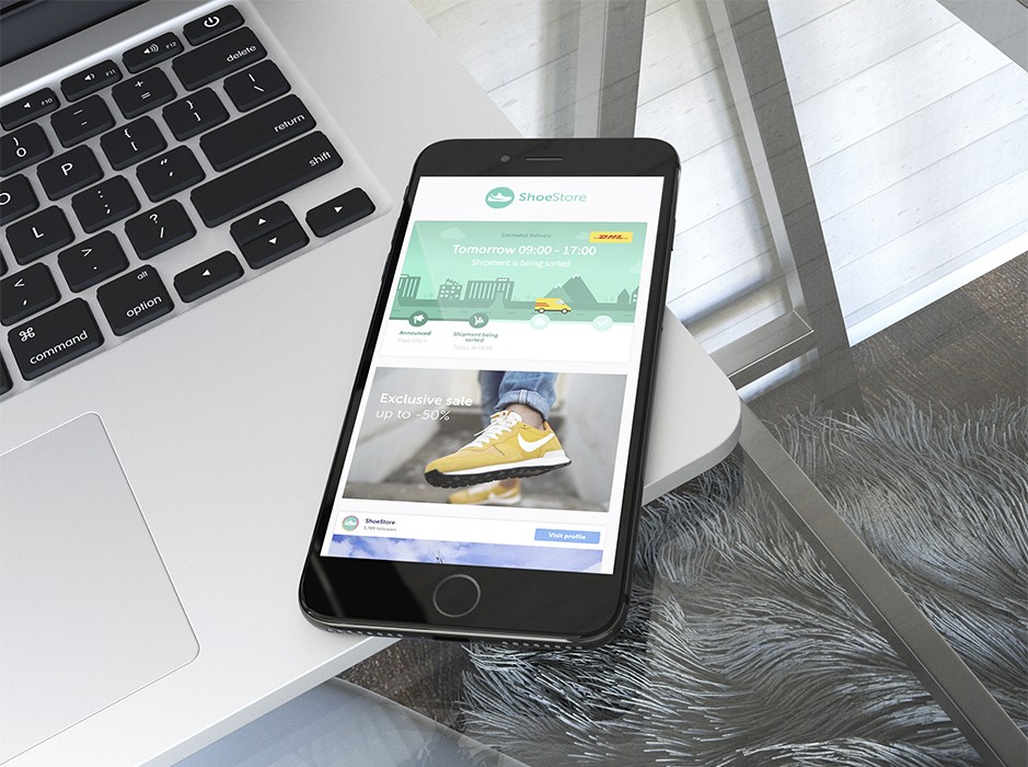 Persönliche Track & Trace Benachrichtigungen mit Sendcloud