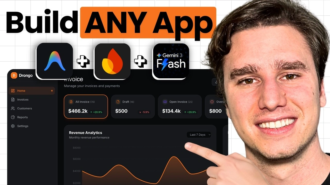  How To Build Full Stack Apps for FREE (Antigravity, No Code) - Giovanni Beggiato