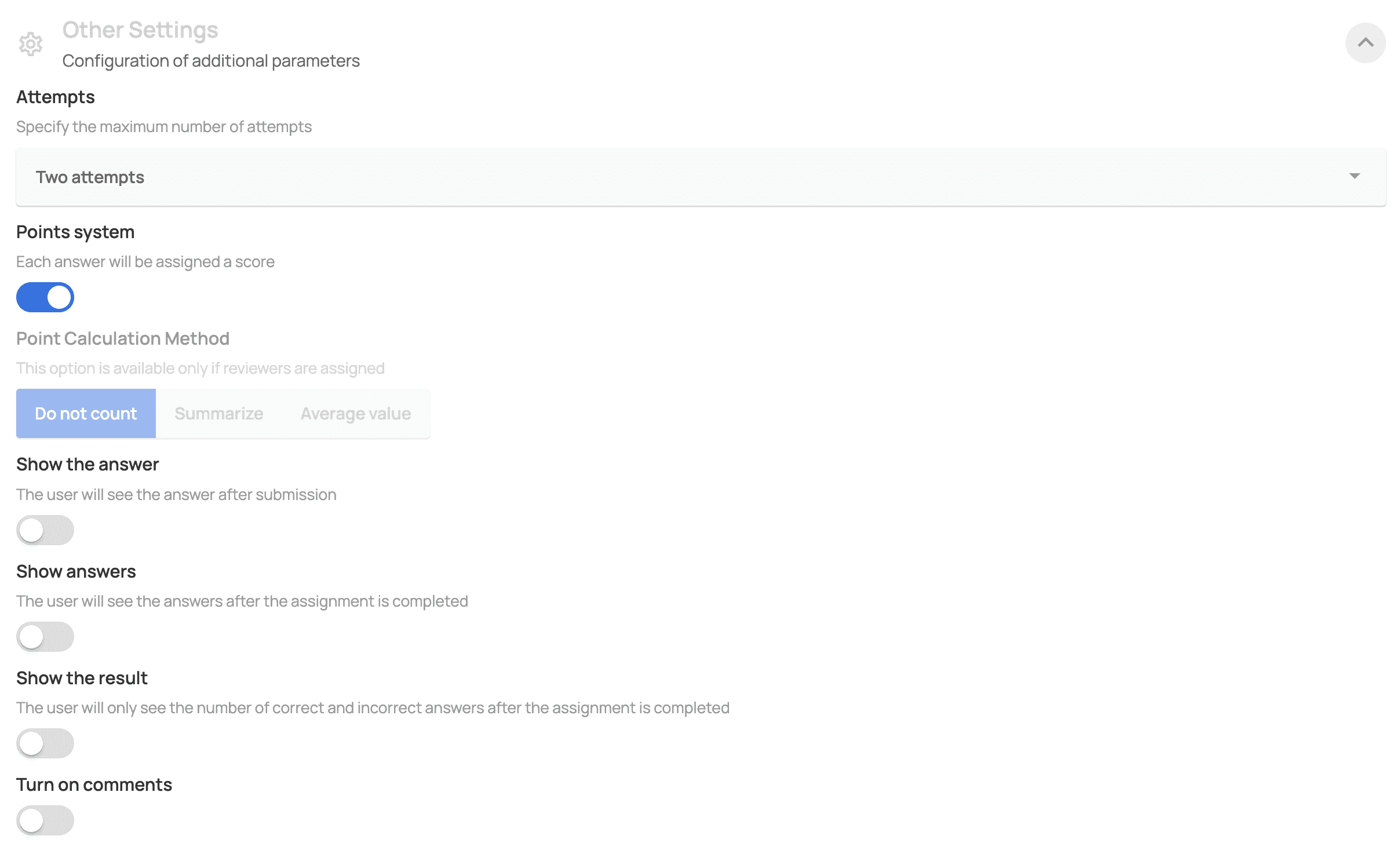 Other Settings — screenshot 12