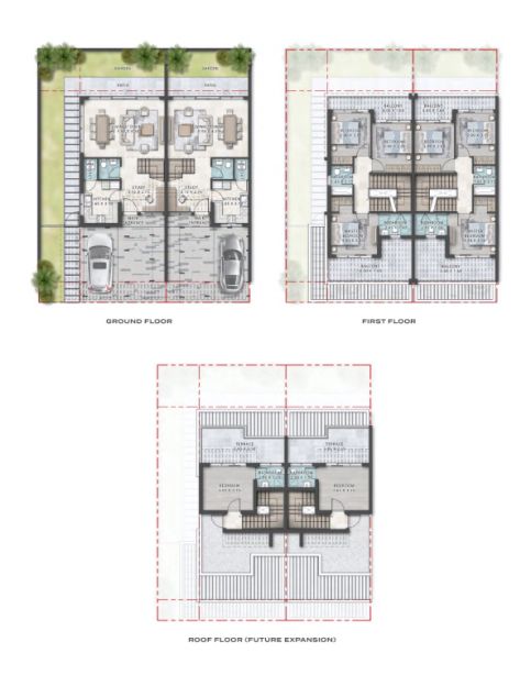 Natura 4-Bedroom Floor Plan