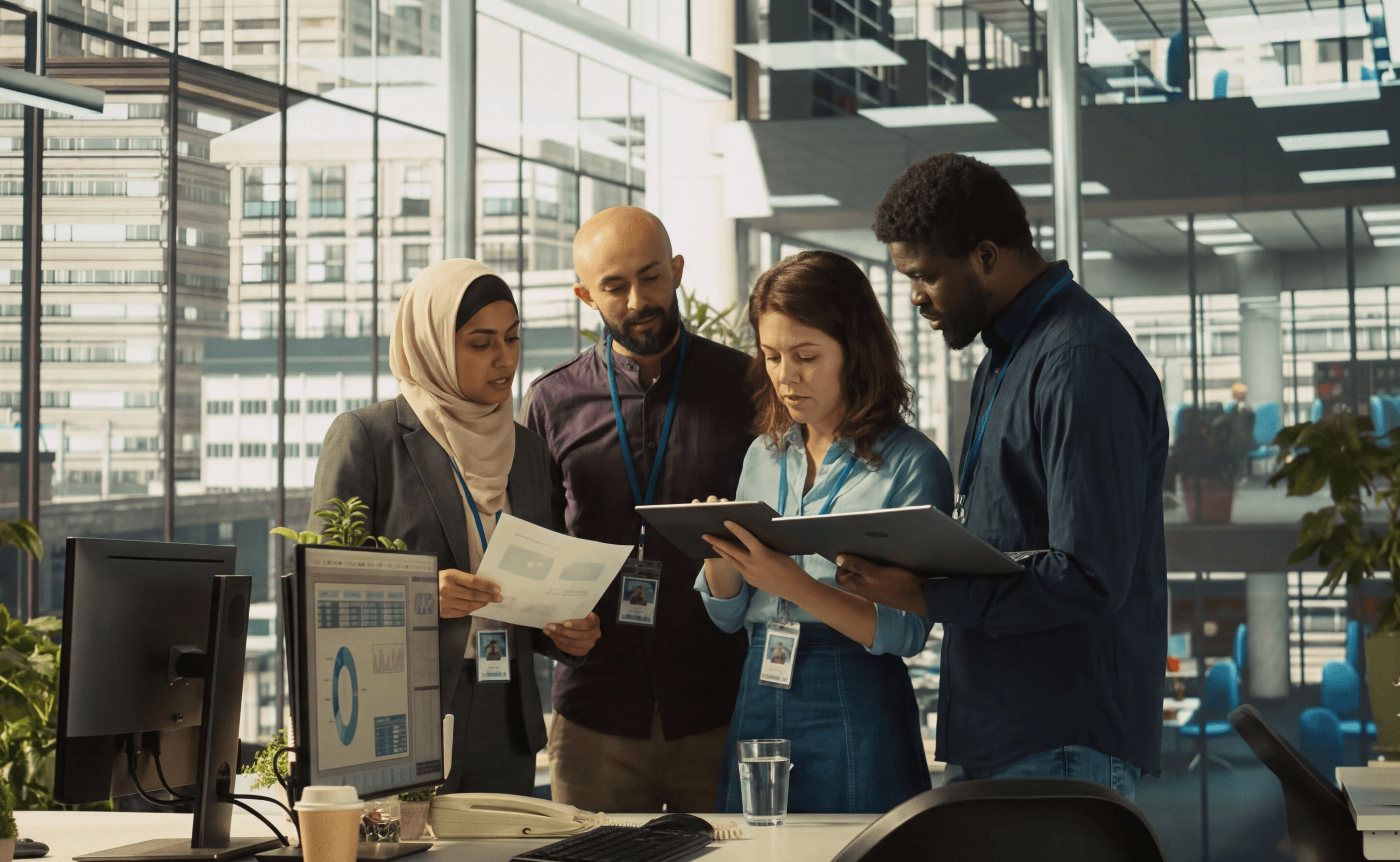 kids lying on a glass land and smiling