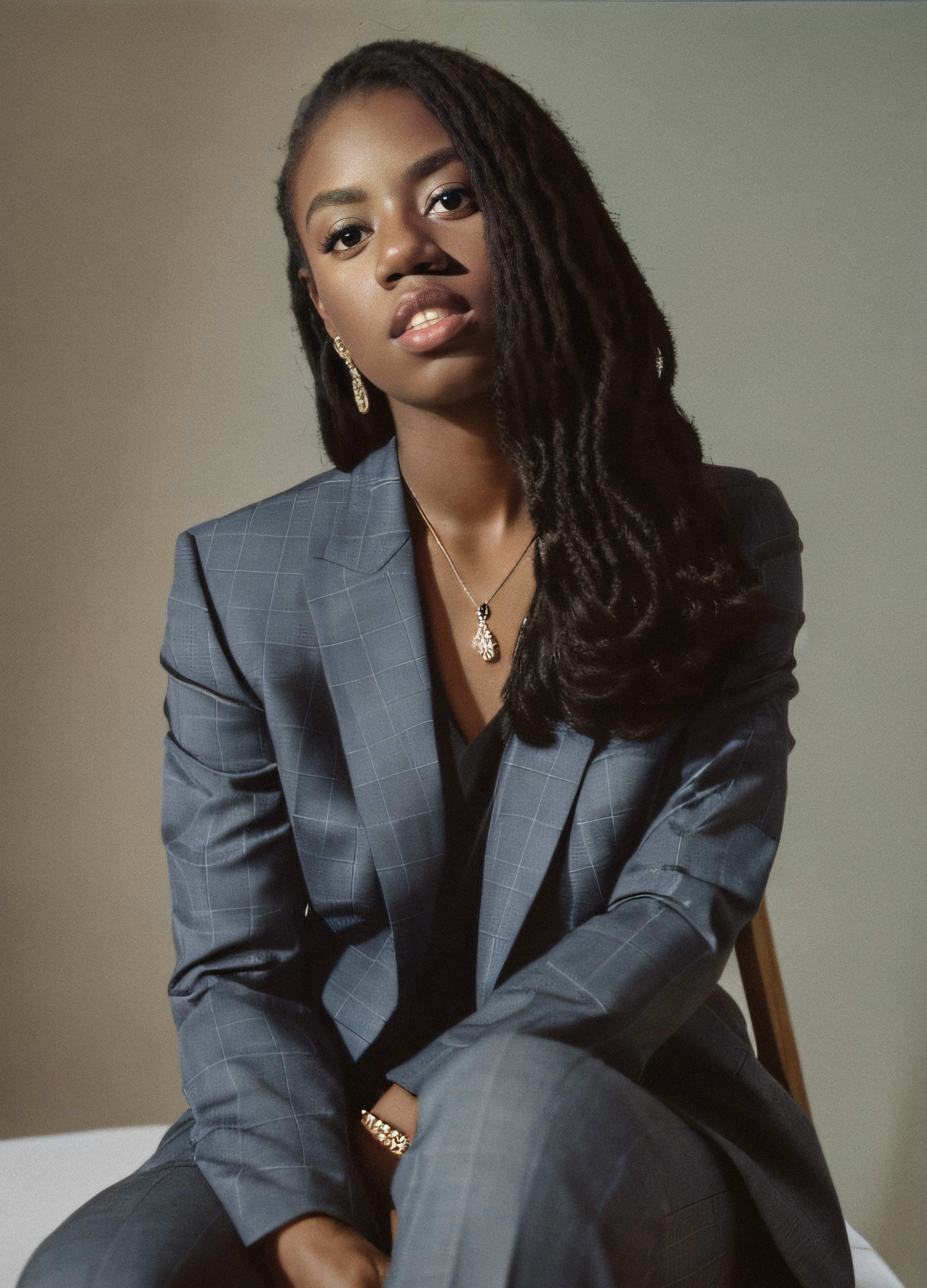 Portrait of portfolio creator – front view