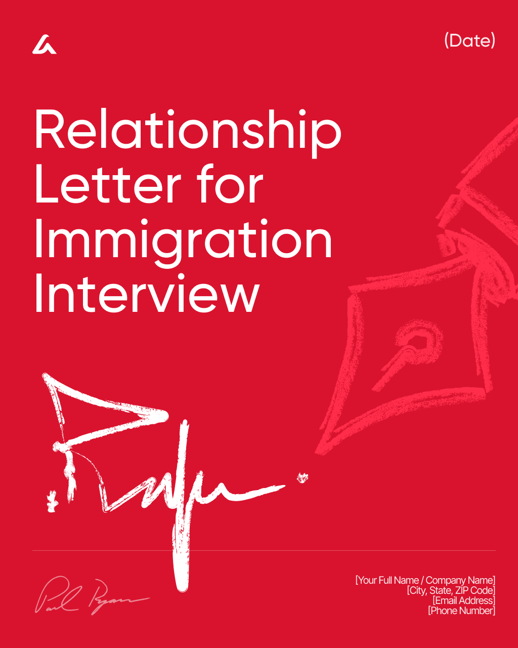 Relationship Letter for Immigration Interview