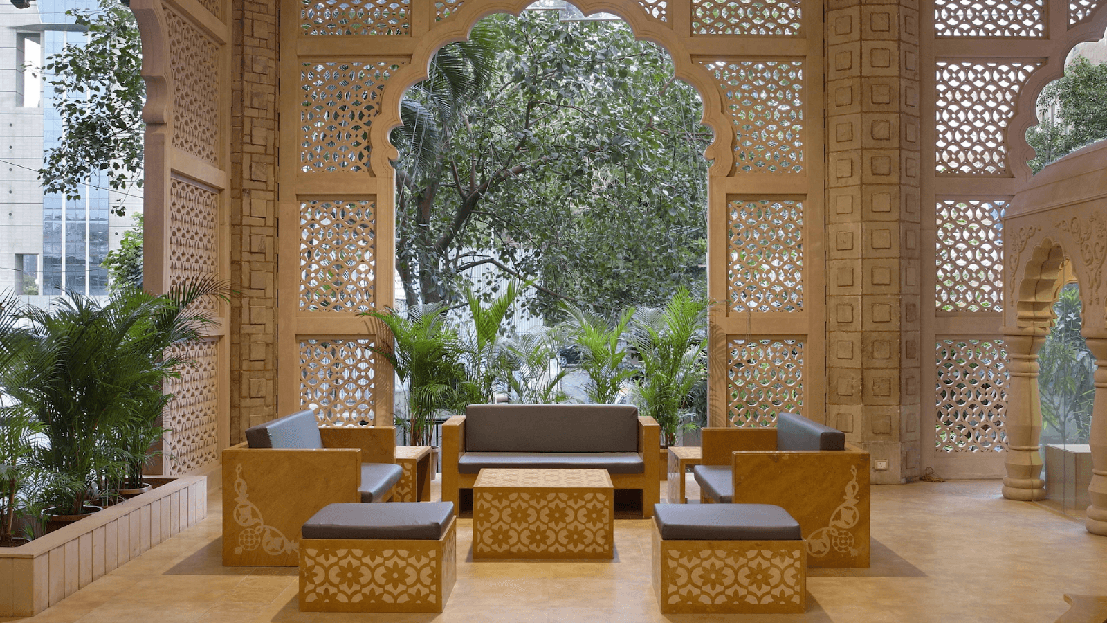 Mughal Garden-Themed Room
