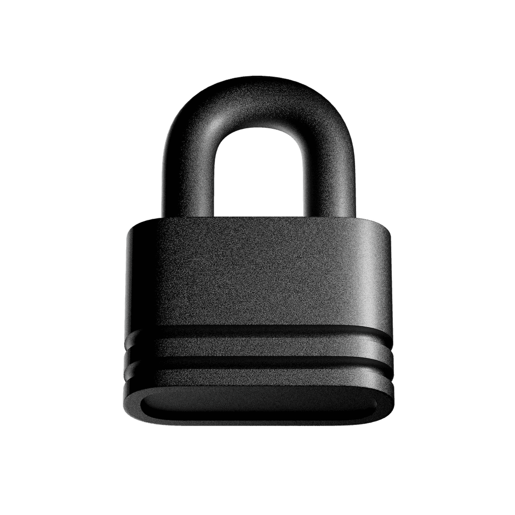 3D lock render