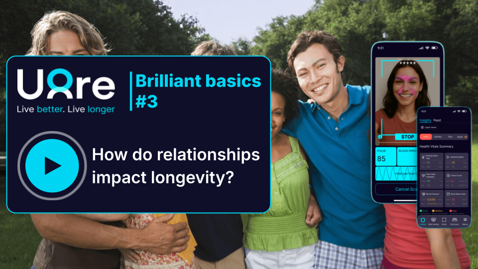 UAre Brilliant Basics: How Do Relationships Impact Longevity?