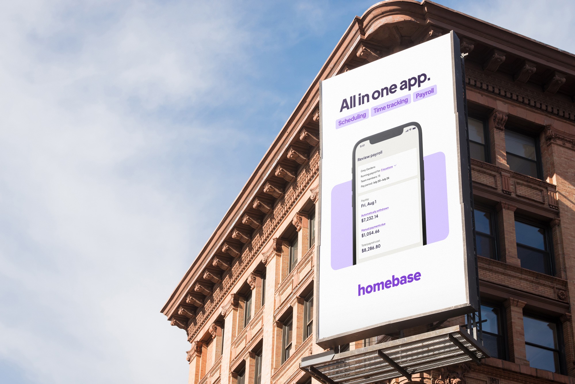 purple white and orange light