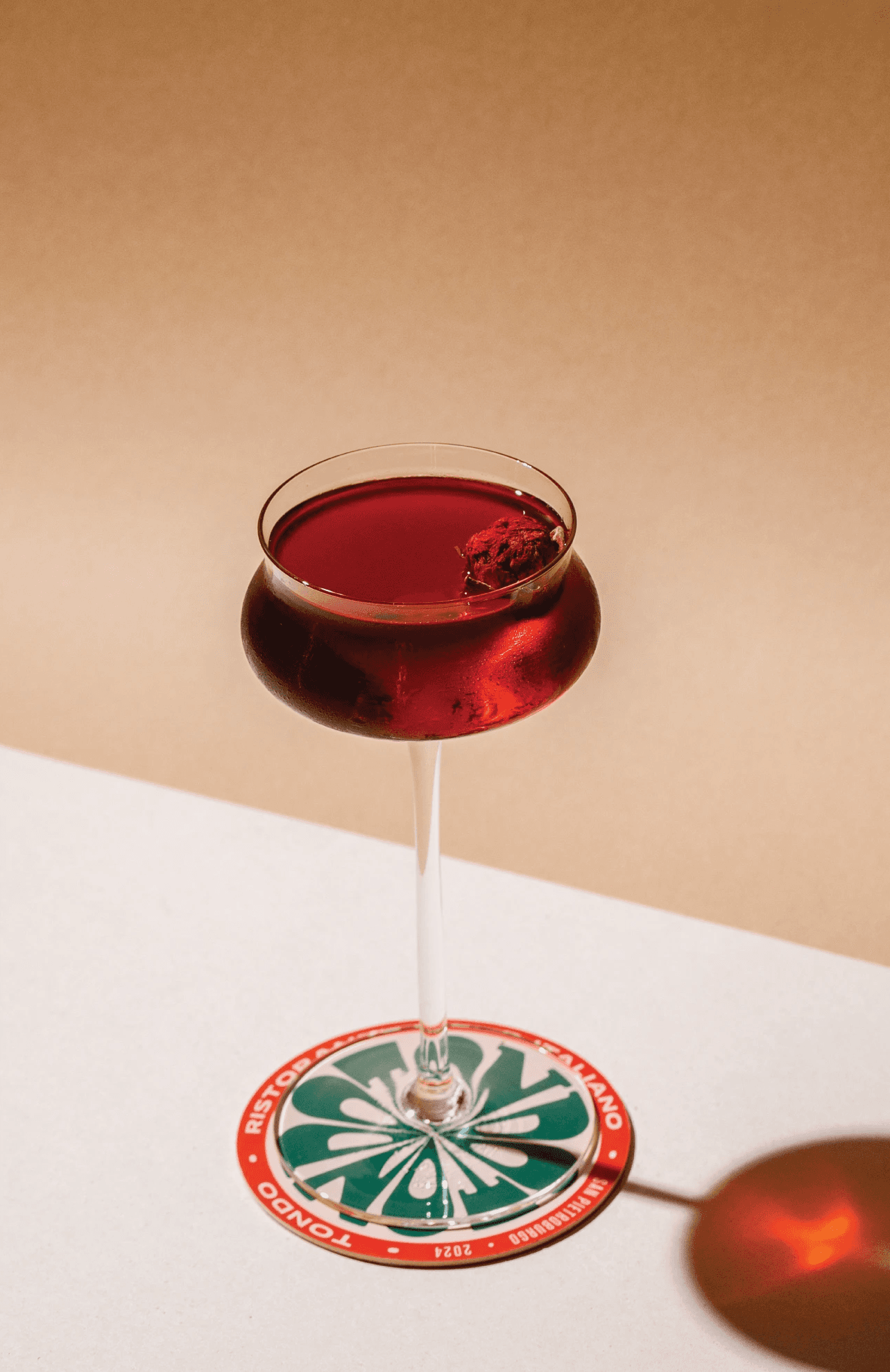 Batch.Works product catalogue book on a work top with a graphic printed image on the front