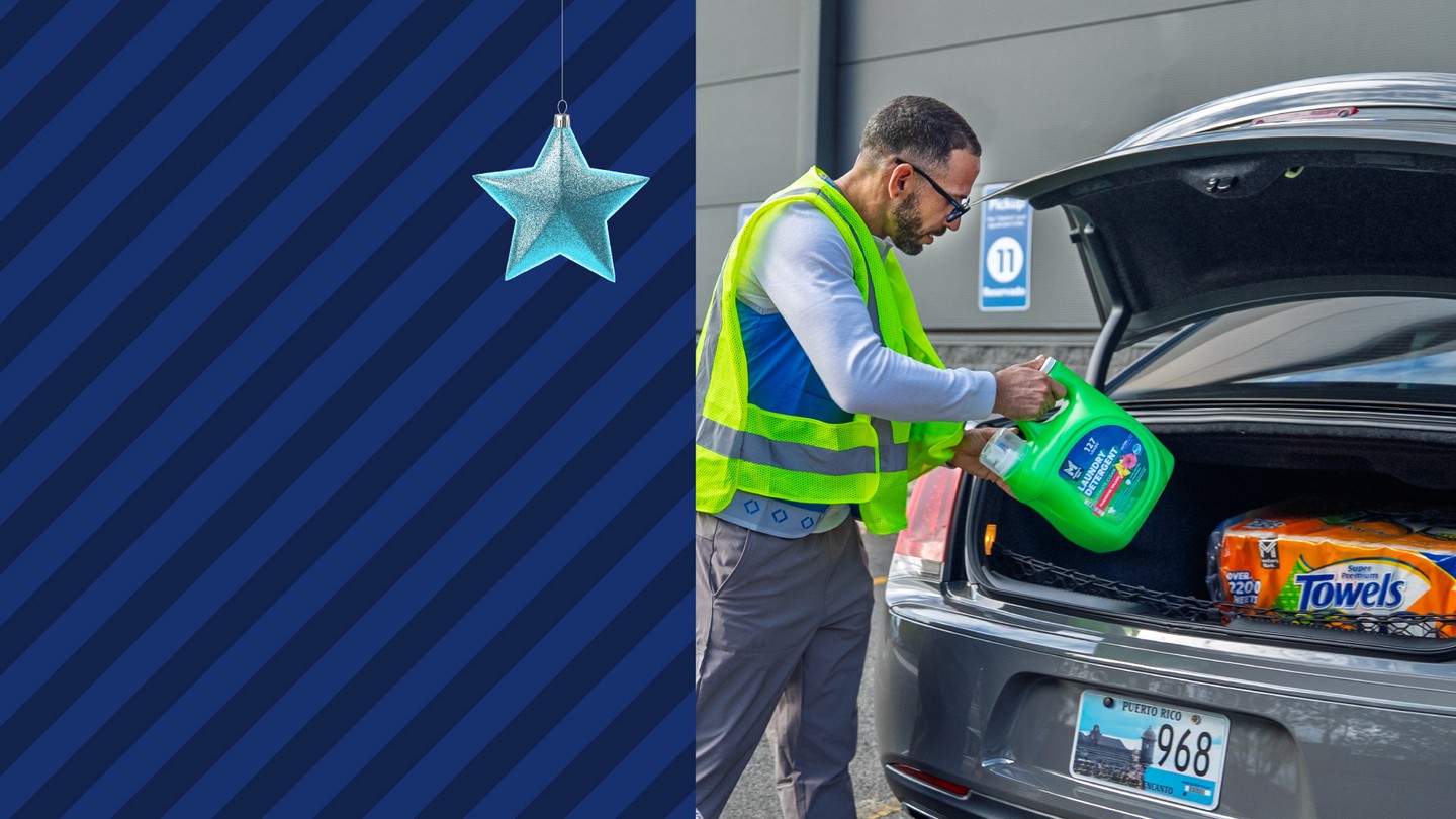 Imagen de un celular  que muestra la recolección de puntos en Sam's Cash