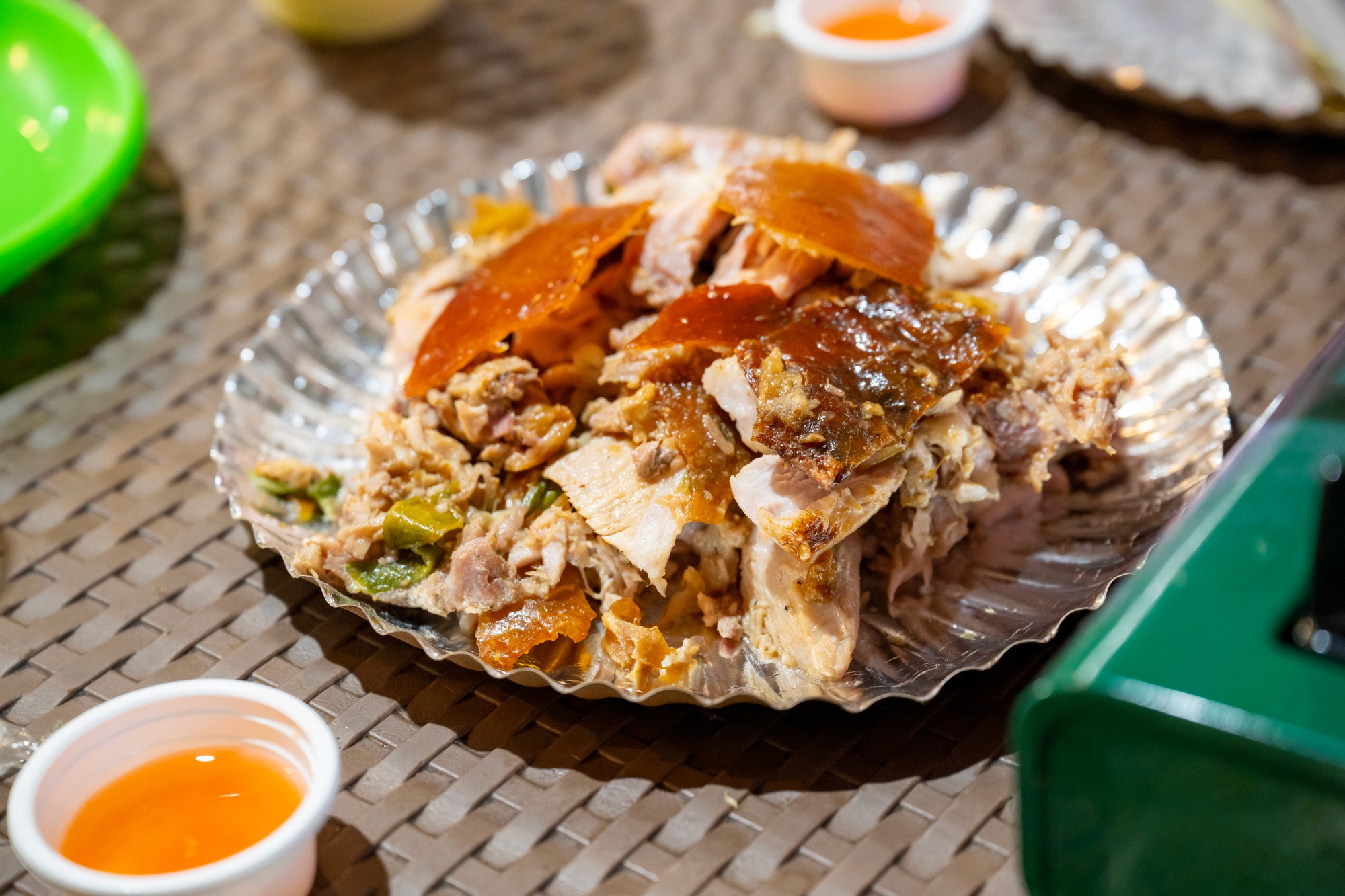 island under white sky