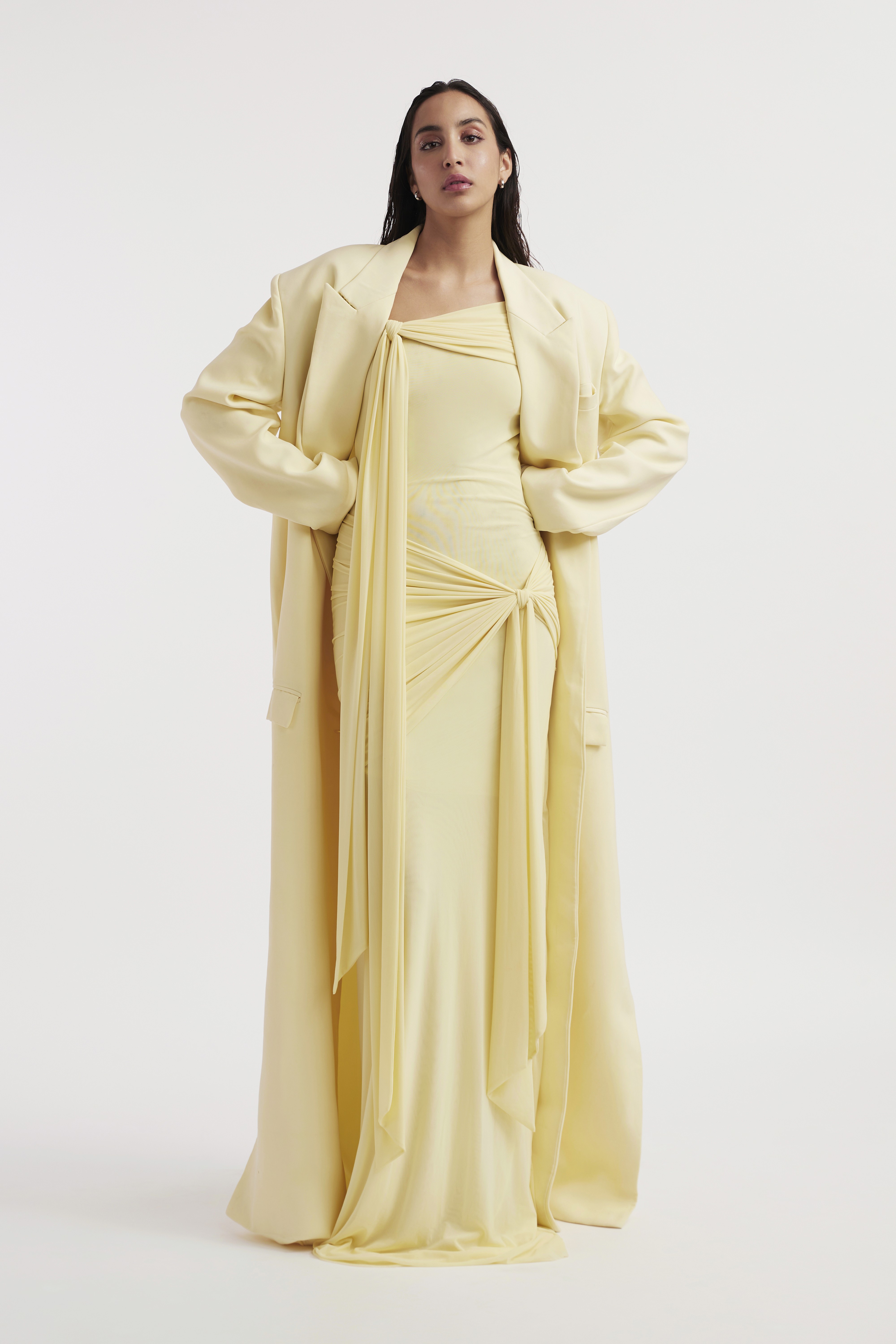 Friends laughing and posing inside a car