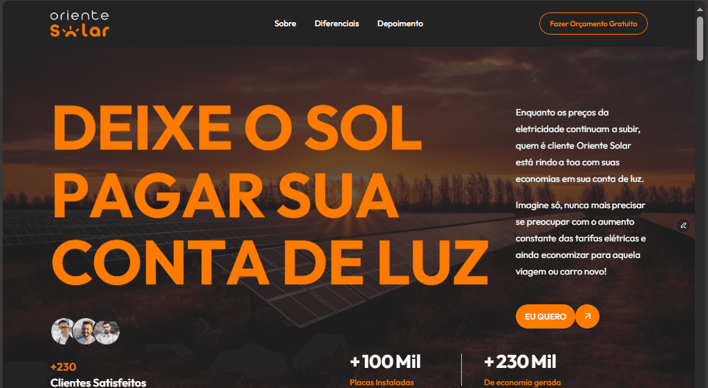 Oriente Solar Energia Fotovoltaica Ltda