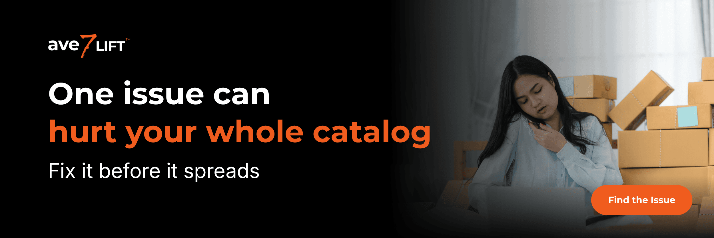 One issue can hurt your whole catalog. fix it before it spreads