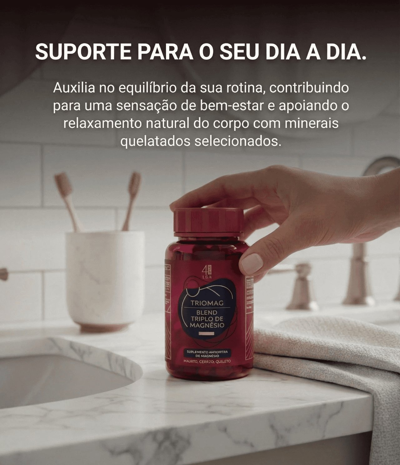 Magnésio Triomag 4you zen suplementos