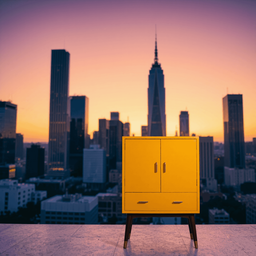 product photography of furniture