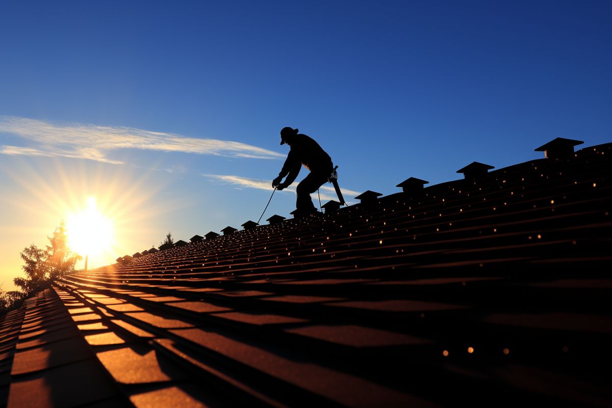 Modern indoor space with large glass doors, lush greenery, and a cozy seating area visible beyond.