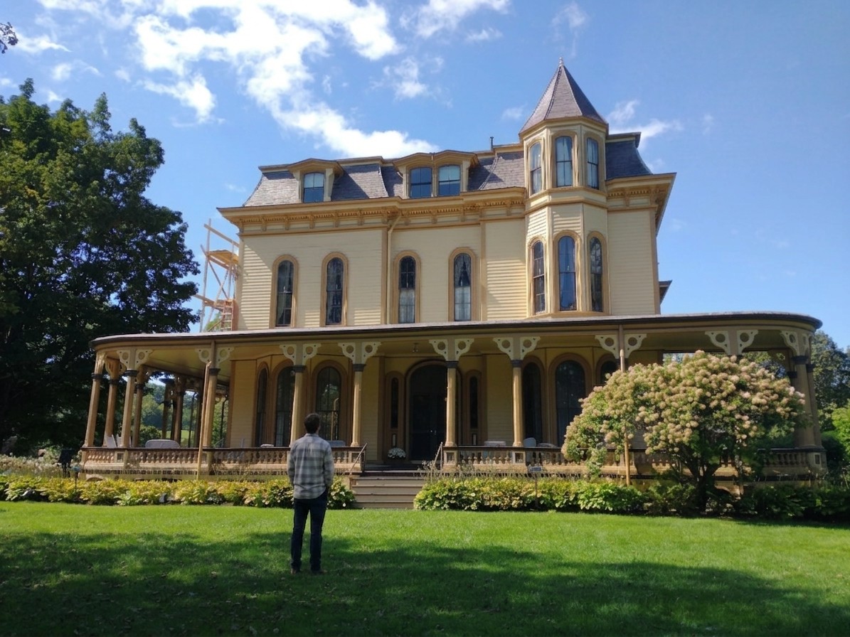 Victorian-era mansion in the Bennington, Vermont area