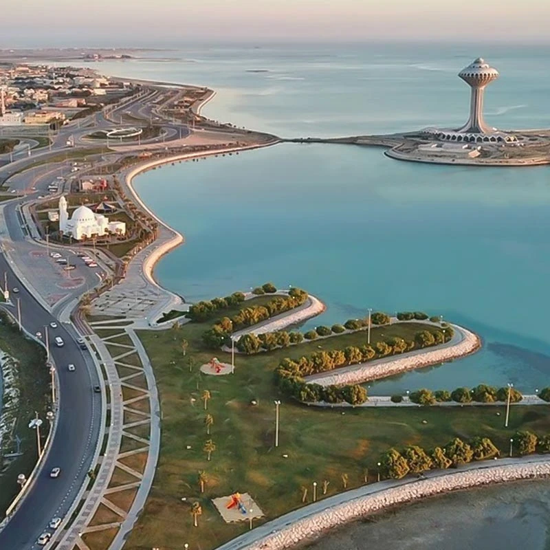 white umbrella on seashore