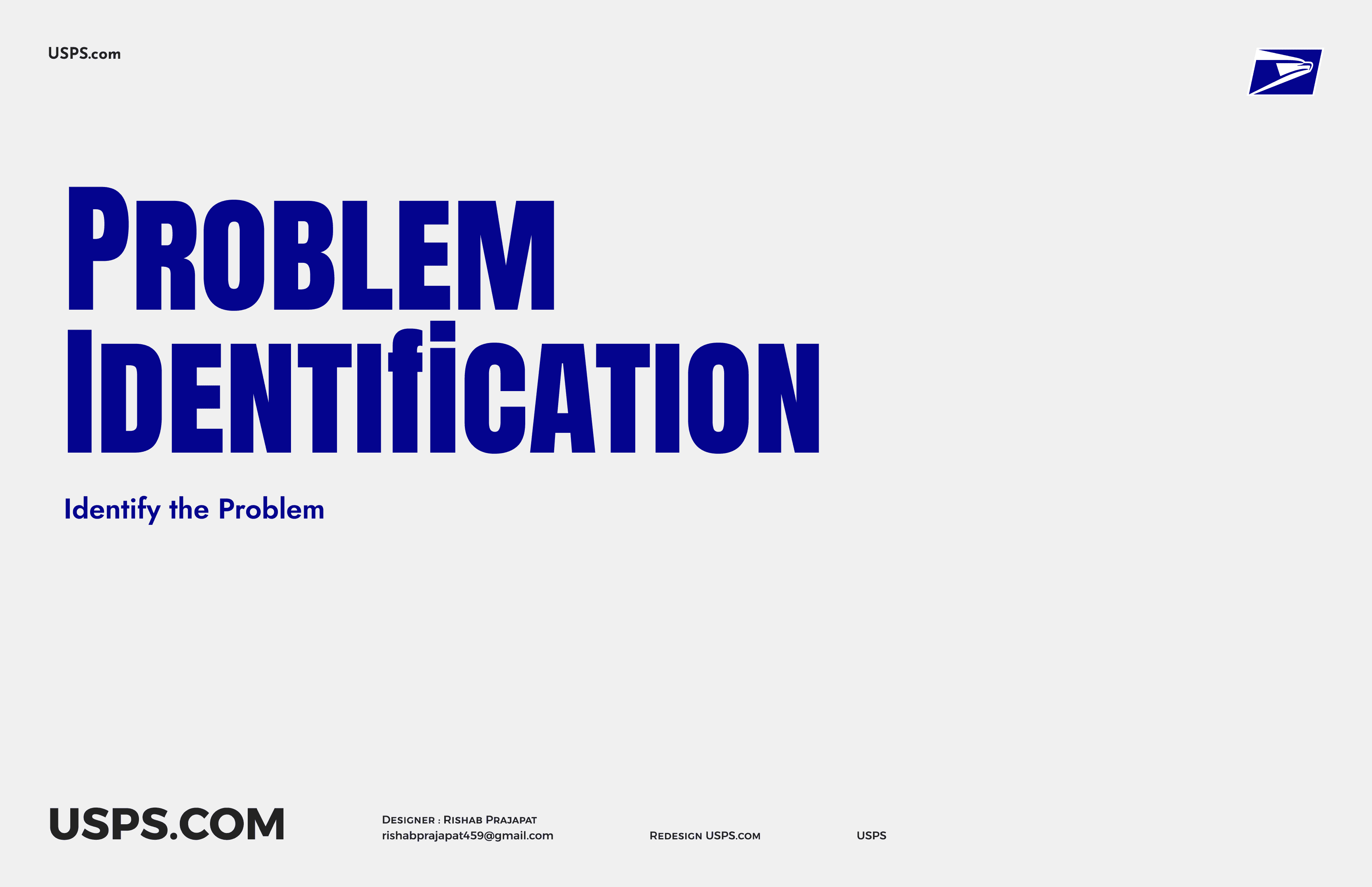 Problem Identification