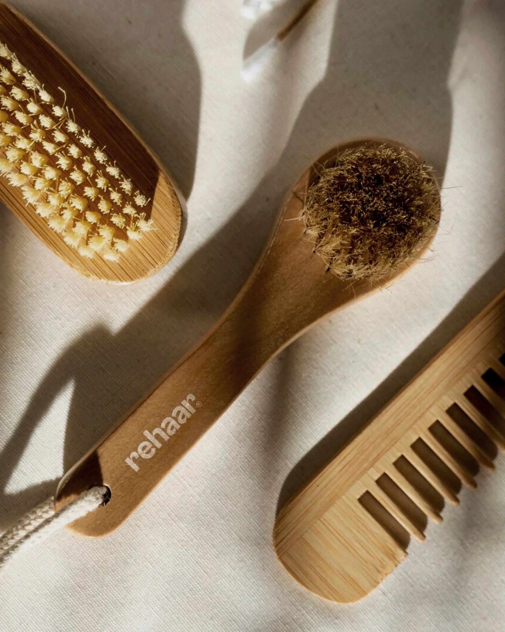 Brush set flatlay