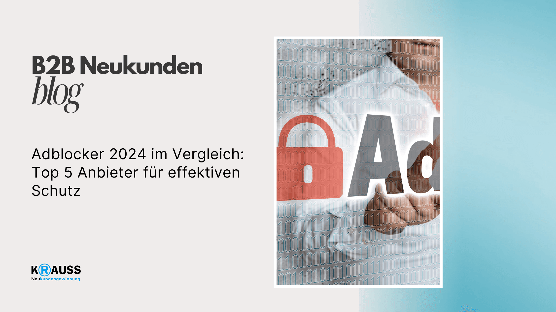 Adblocker 2024 im Vergleich: Top 5 Anbieter für effektiven Schutz