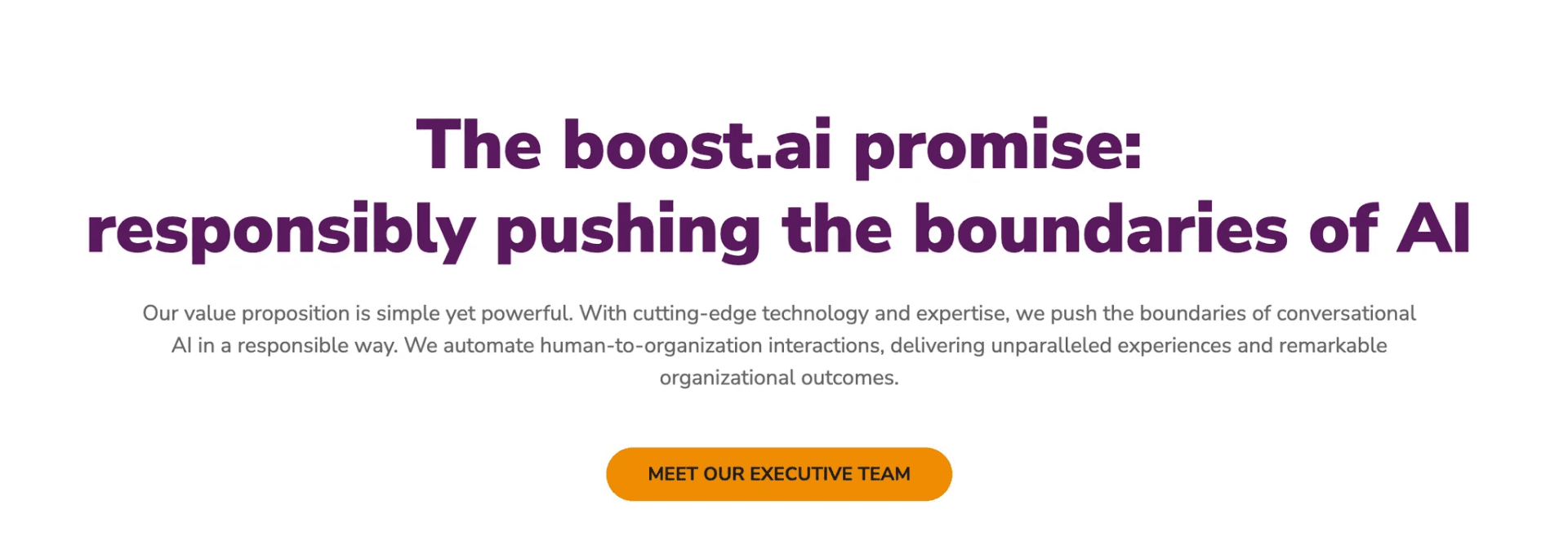 Boost.ai Marketing Spotlight: Homepage banner