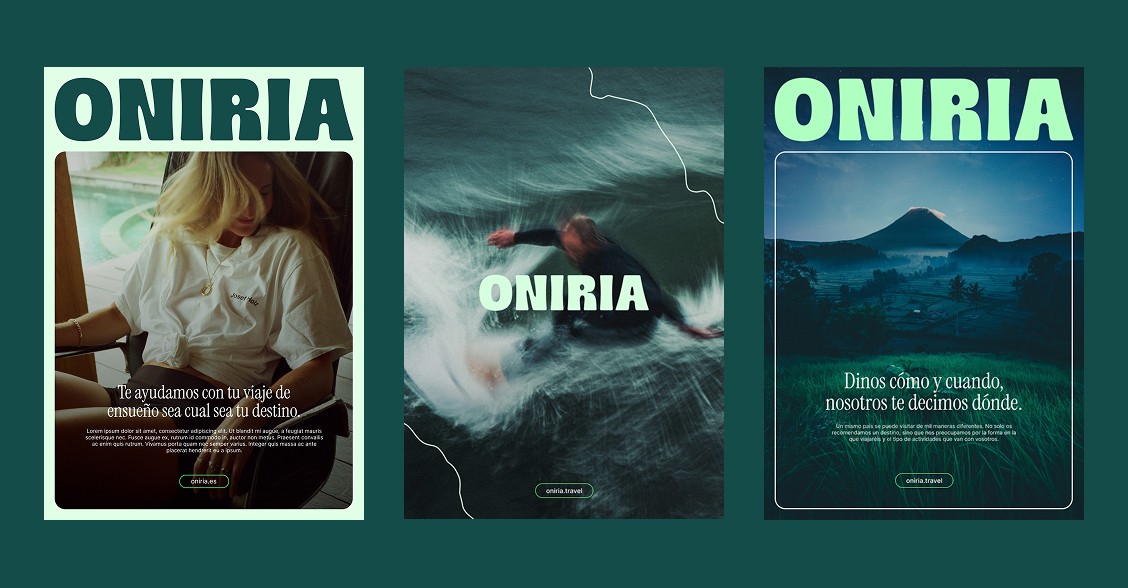 Carteles: Oniria Travel