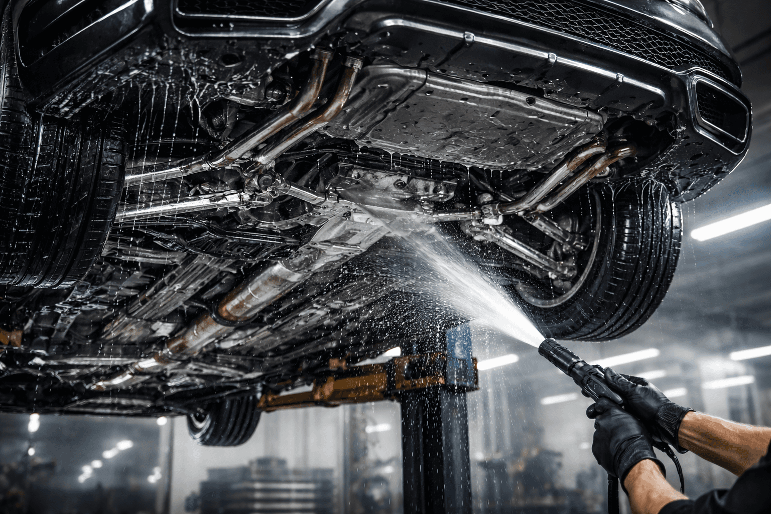 modern house with big windows