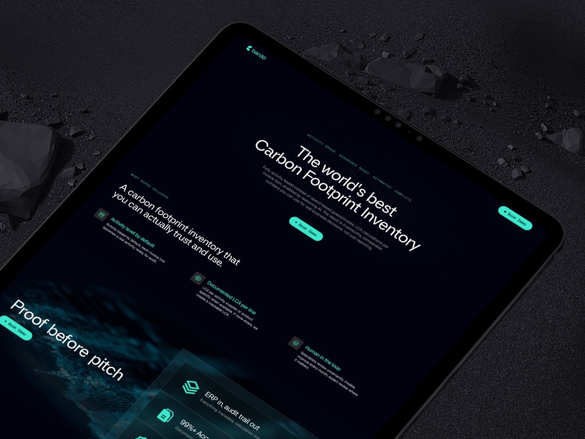 Bardo website by AGR Studio