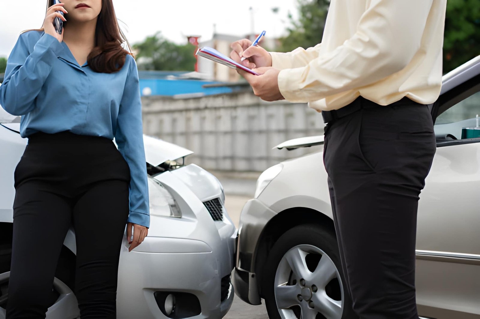 Rental car accident