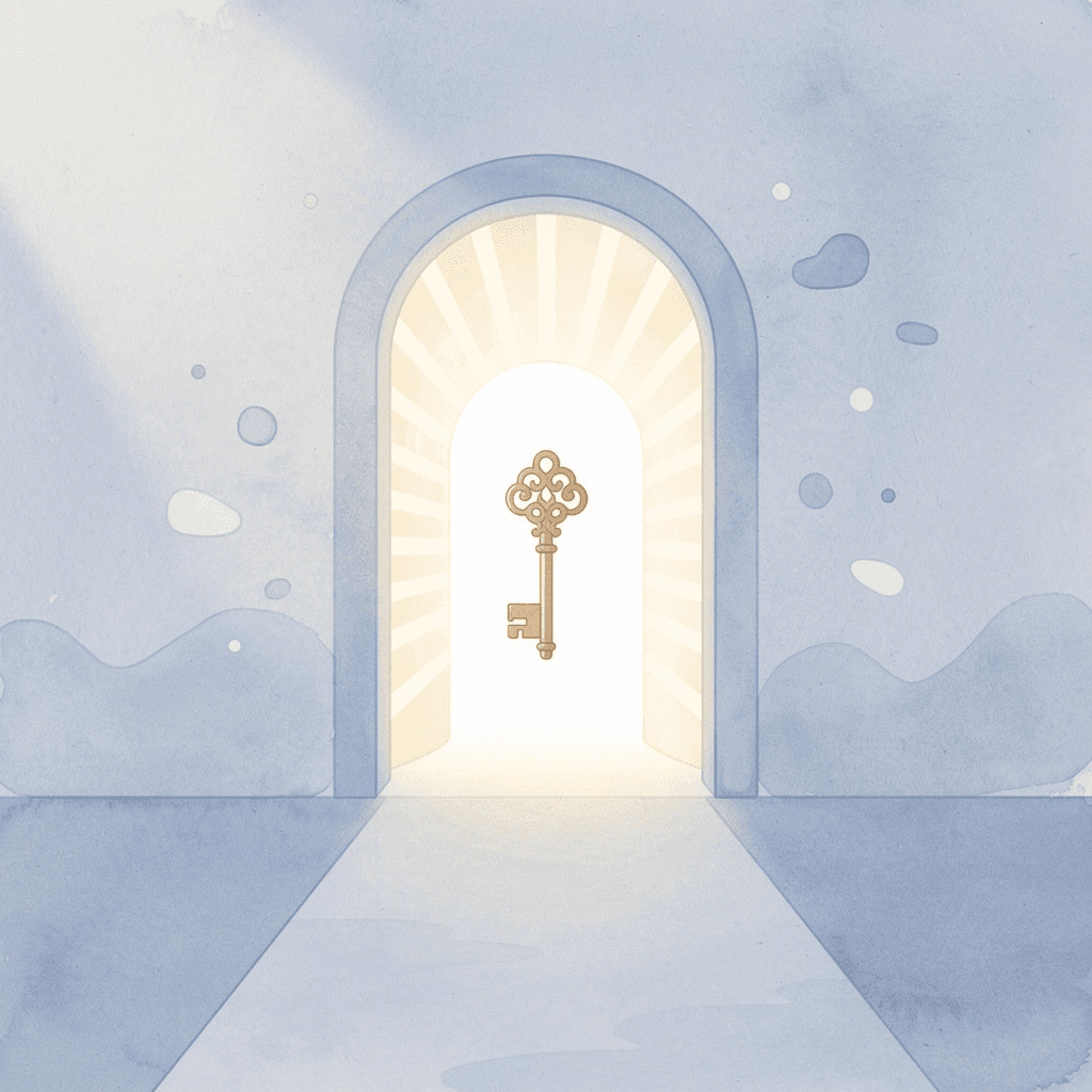 Gateway opening to reveal multiple pathways for different experience levels