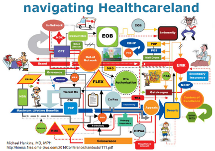 Navigating the healthcare system by Michael Hankins (Ankota, 2015).