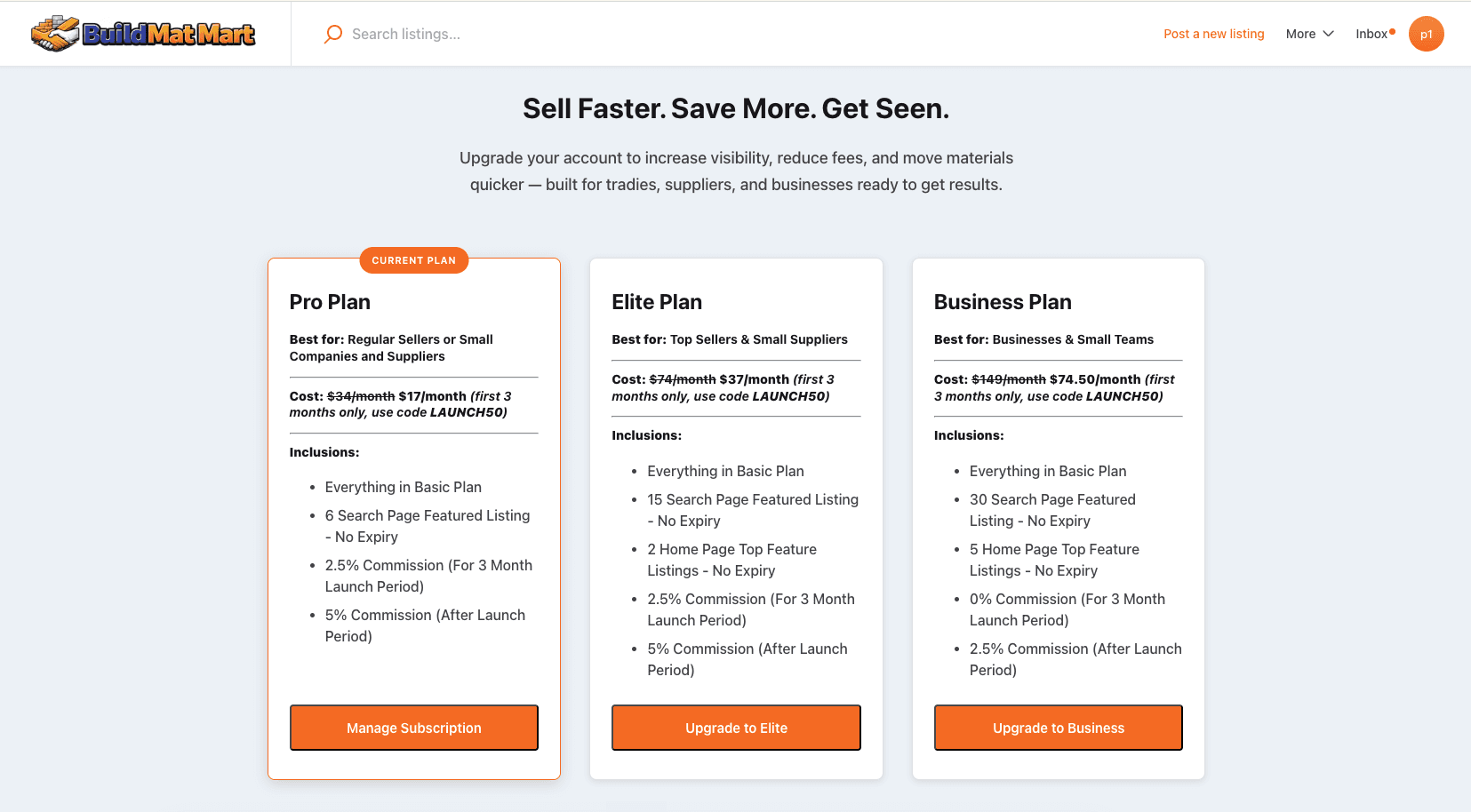 FairLoop homepage with multilingual language dropdown showing English, Dutch, German, French and Spanish options